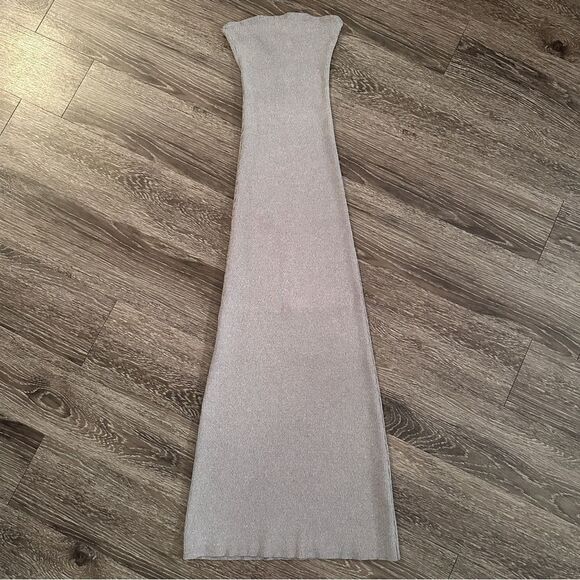 Dissh strapless ribbed maxi dress - Picture 1 of 6